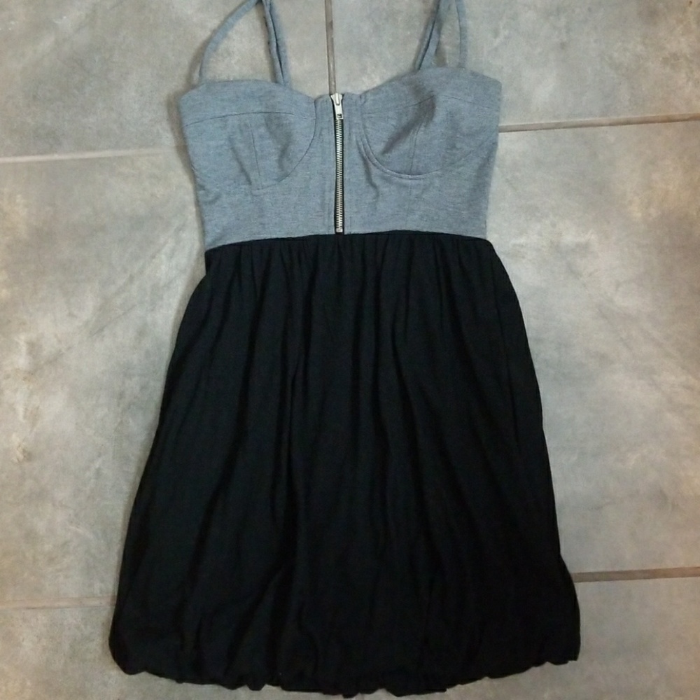 Guess grey and black dress